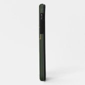 Étui Téléphone Vert Foncé Belles Bénédictions (Dos/Gauche)