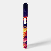 Étui téléphonique céleste Futuristique Neon Liones (Verso / Droite)