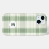 Étui téléphonique classique avec écran vert person (Verso (horizontal))