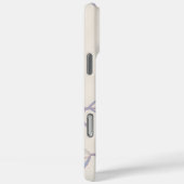 Étui téléphonique en ruban rose - Design élégant e (Verso / Droite)