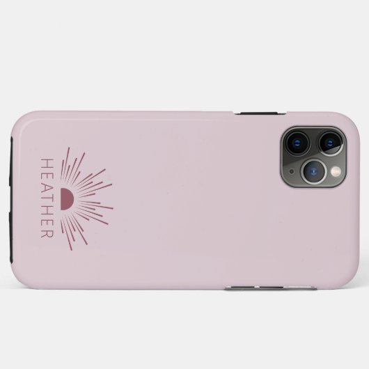 Étui téléphonique minimaliste moderne (Dos (Horizontal))