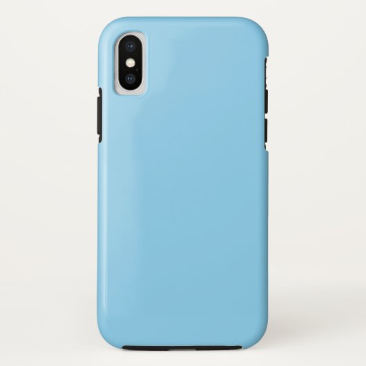 Étui Tough iPhone XS Baby Blue (Dos)