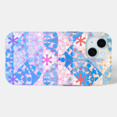 Étui Triangle Motif Pug Corail (Verso (horizontal))