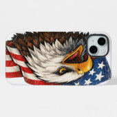 Étui US Eagle pour iPhone 15 Plus (Verso Horizontal)