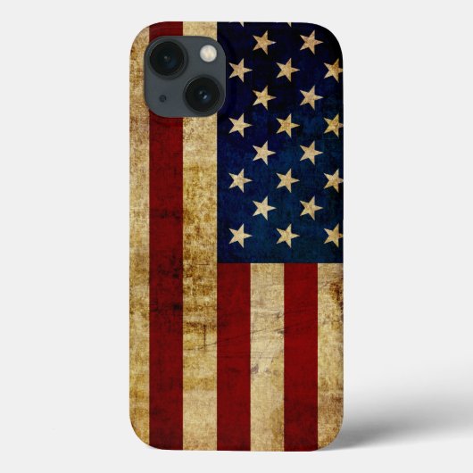 Étui USA / Drapeau Grunged Case-Mate iPhone (Verso)