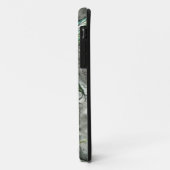 Étui vert de fée sirène pour iPhone (Dos/Gauche)