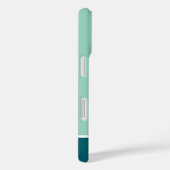 Étui vert pour iPhone avec motif de chaton mignon (Verso / Droite)