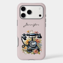 Étui Vintage Floral Retro Téléphone iPhone / iPad