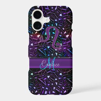 Étui Zodiaque Lion Arc-en-ciel Paillettes iPhone 7