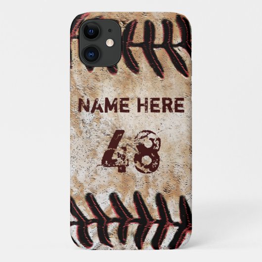 Étuis de baseball pour iPhone légers, du plus anci (Dos)