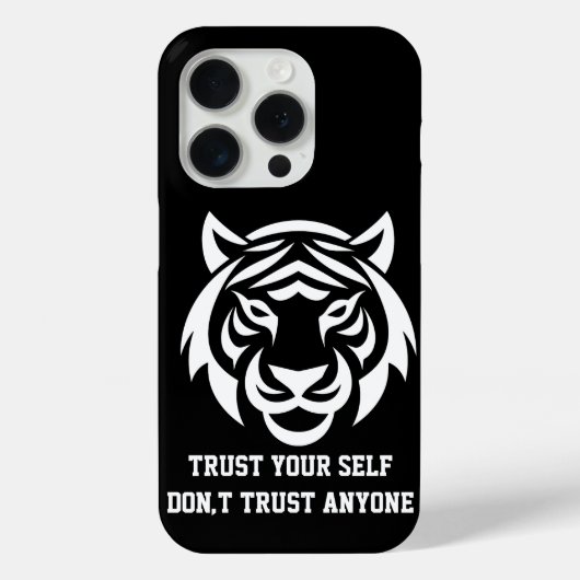 étuis de motivation pour iPhone 15 Pro (Verso)