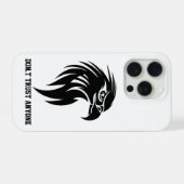 étuis de motivation pour iPhone 15 Pro (Verso Horizontal)