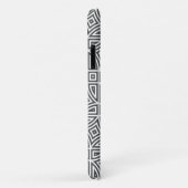 Étuis de téléphone à motif abstrait avec monogramm (Dos/Droite)
