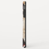Étuis iPhone de baseball personnalisés du plus réc (Dos/Gauche)