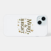 Étuis iPhone Merry & Bright – Minimaliste Élégant (Verso Horizontal)