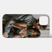 Étuis iPhone pour couples romantiques avec écritur (Verso (horizontal))