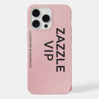 Étuis roses Zazzle VIP