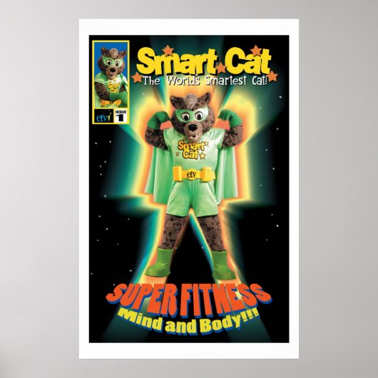 ETV Smart Cat-poster Poster (Voorkant)