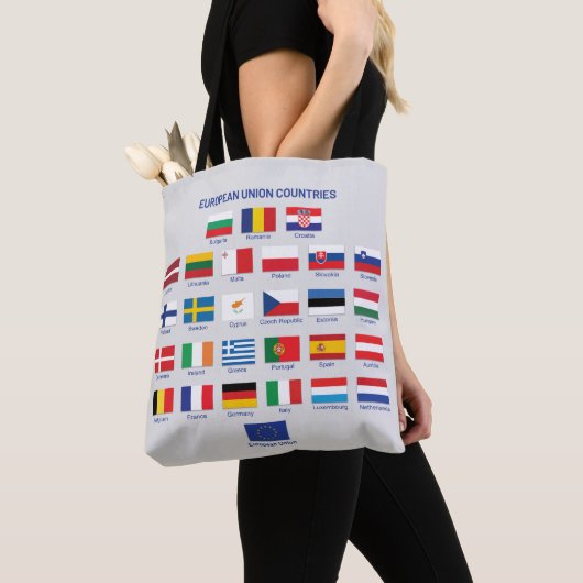 EU - Canvas tas EU - landen (Dichtbij)