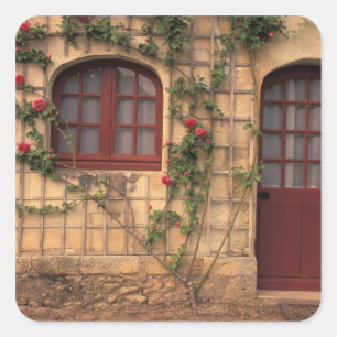 EU, Frankrijk, Loire Valley, Indre, et, Loire, Vierkante Sticker