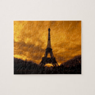 EU, Frankrijk, Parijs. Eiffeltoren. Legpuzzel
