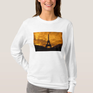 EU, Frankrijk, Parijs. Eiffeltoren. T-shirt