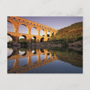 EU, Frankrijk, Provence, Gard, Pont du Gard. 2 Briefkaart