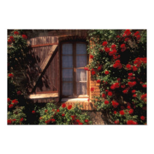 EU, Frankrijk, Provence, Vaucluse, Apt. Huis Foto Afdruk