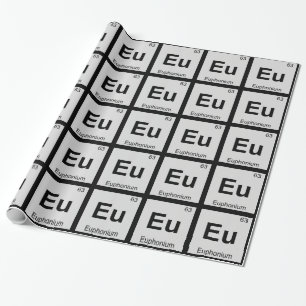 eu - Periodieke Tabel voor de bioscoopindustrie in Cadeaupapier