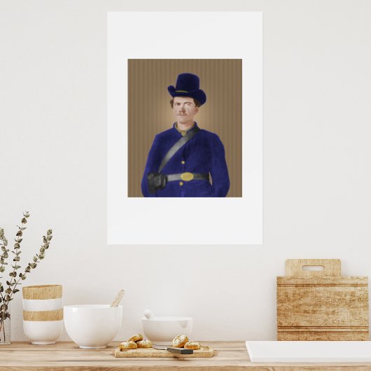 EU-soldaat Poster (Keuken)