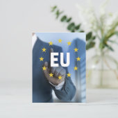 EU-touchscreen Briefkaart (Staand voorkant)