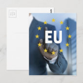 EU-touchscreen Briefkaart (Voorkant / Achterkant)