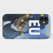 EU-touchscreen Case-Mate iPhone Case (Achterkant (horizontaal))