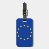 EU-vlag Bagagelabel (Voorkant verticaal)