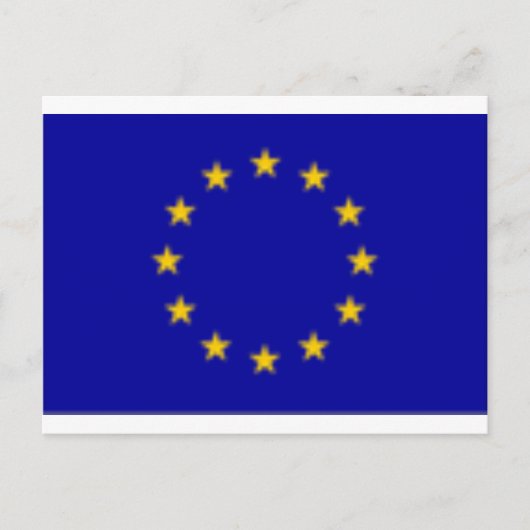 EU-vlag Briefkaart (Voorkant)