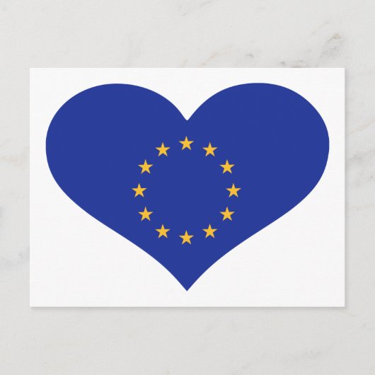 EU-vlag Briefkaart (Voorkant)