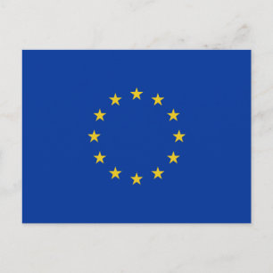 EU-vlag Briefkaart