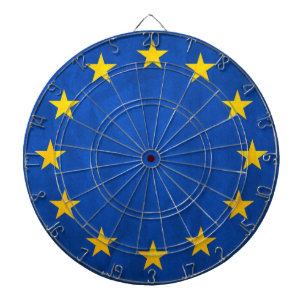 EU-vlag (Europa) Dartbord