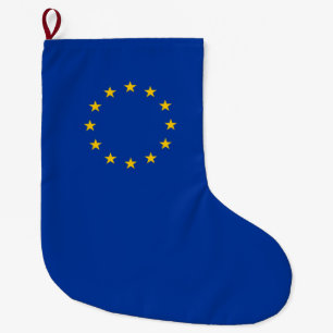 EU-vlag (Europa) Grote Kerstsok