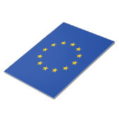 EU-vlag (Europa) Notitieblok (Schuin)