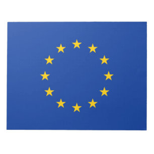 EU-vlag (Europa) Notitieblok