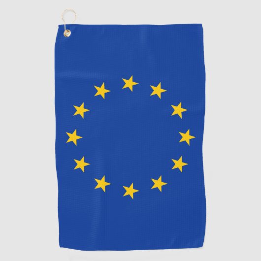 EU-vlag Golfhanddoek (Voorkant)