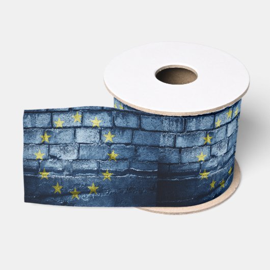 EU-vlag Grosgrain Lint (Spoel)