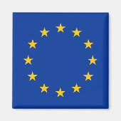 EU-vlag Magneet (Voorkant)