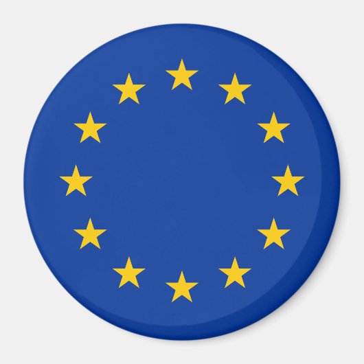 EU-vlag Magneet (Voorkant)