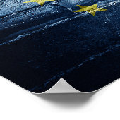 EU-vlag Poster (Hoek)