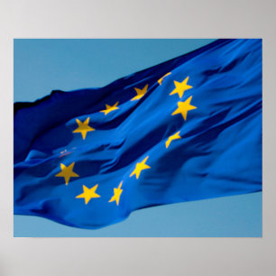 EU-vlag Poster