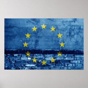 EU-vlag Poster