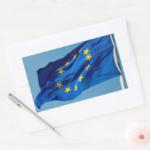 EU-vlag Rechthoekige Sticker (Envelop)