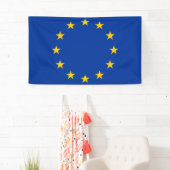 EU-vlag Spandoek (Insitu)